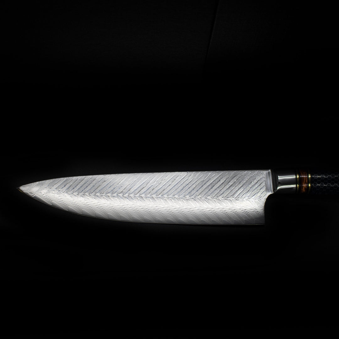 Kuchařský nůž Dragonfire Micarta Jewels 20 cm – limitovaná edice