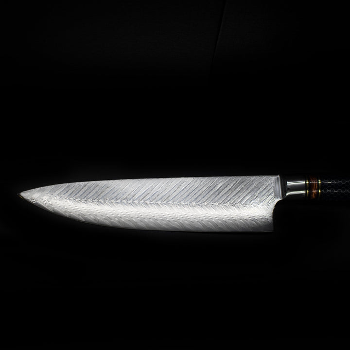 Kuchařský nůž Dragonfire Micarta Jewels 20 cm – limitovaná edice