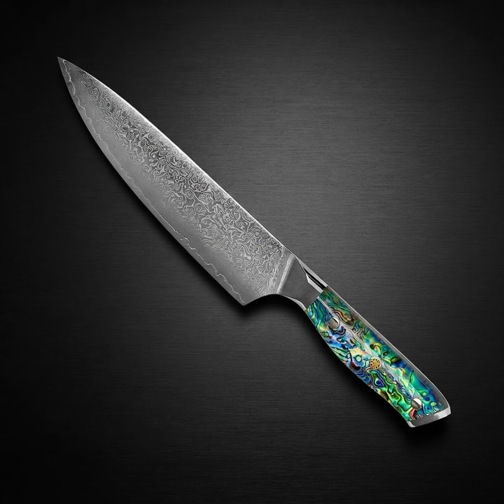 Damaškový kuchařský nůž Mother of Pearl Jewels 20 cm