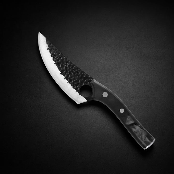 Kuchařský nůž Gladiator s pouzdrem 20 cm – černá edice