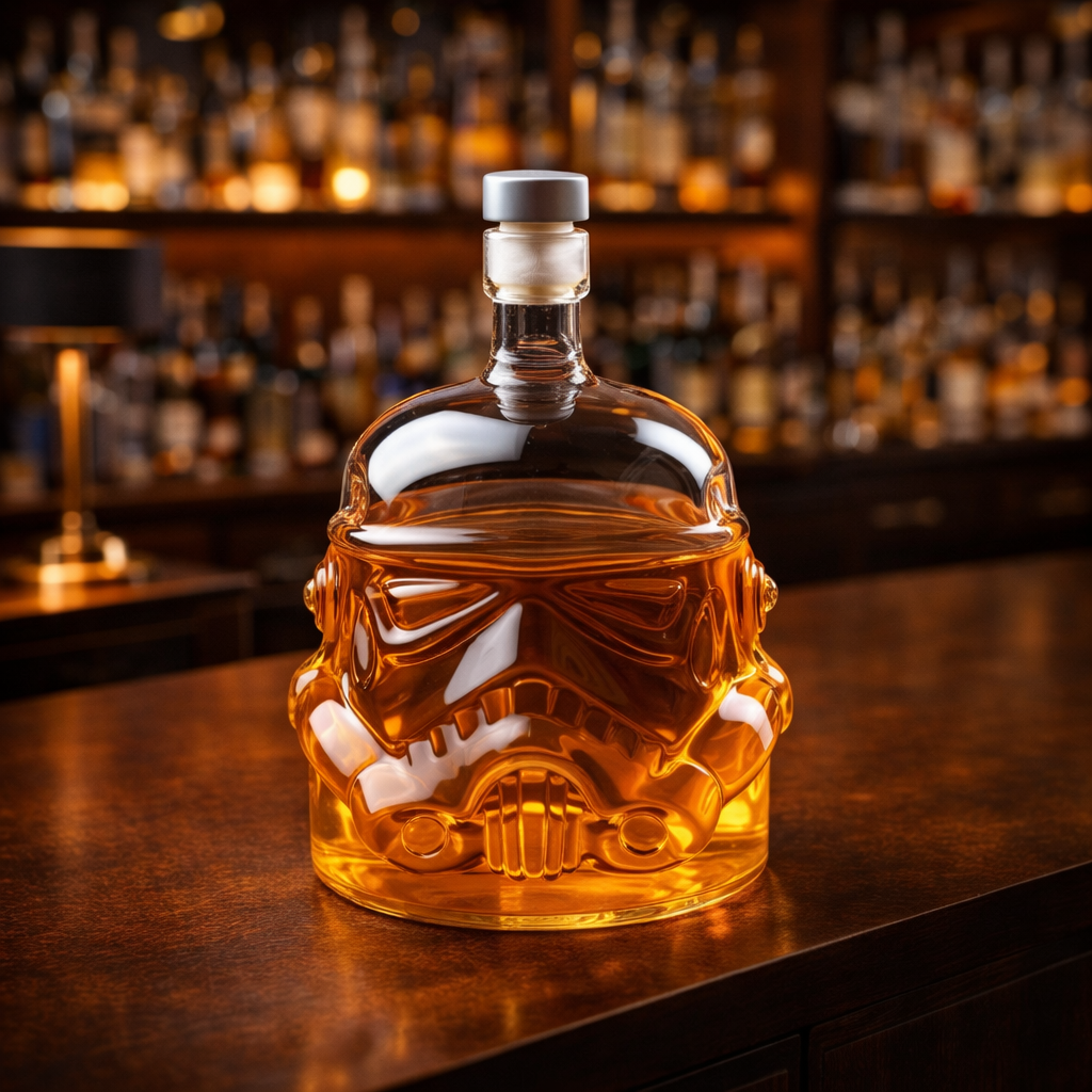 Whisky da Casa - Sada lahve a sklenic