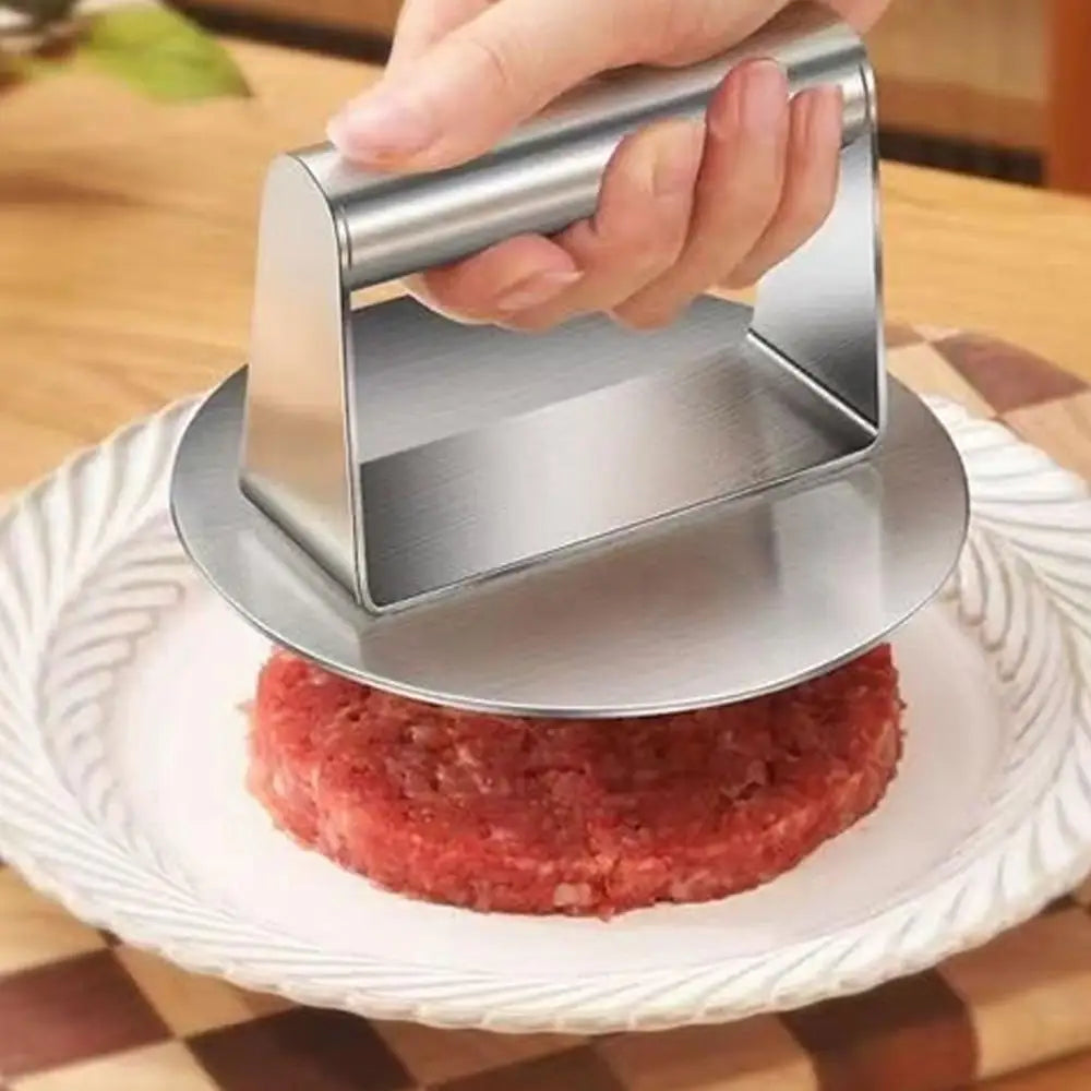 Tvarovač na hamburgery z prémiové nerezové oceli
