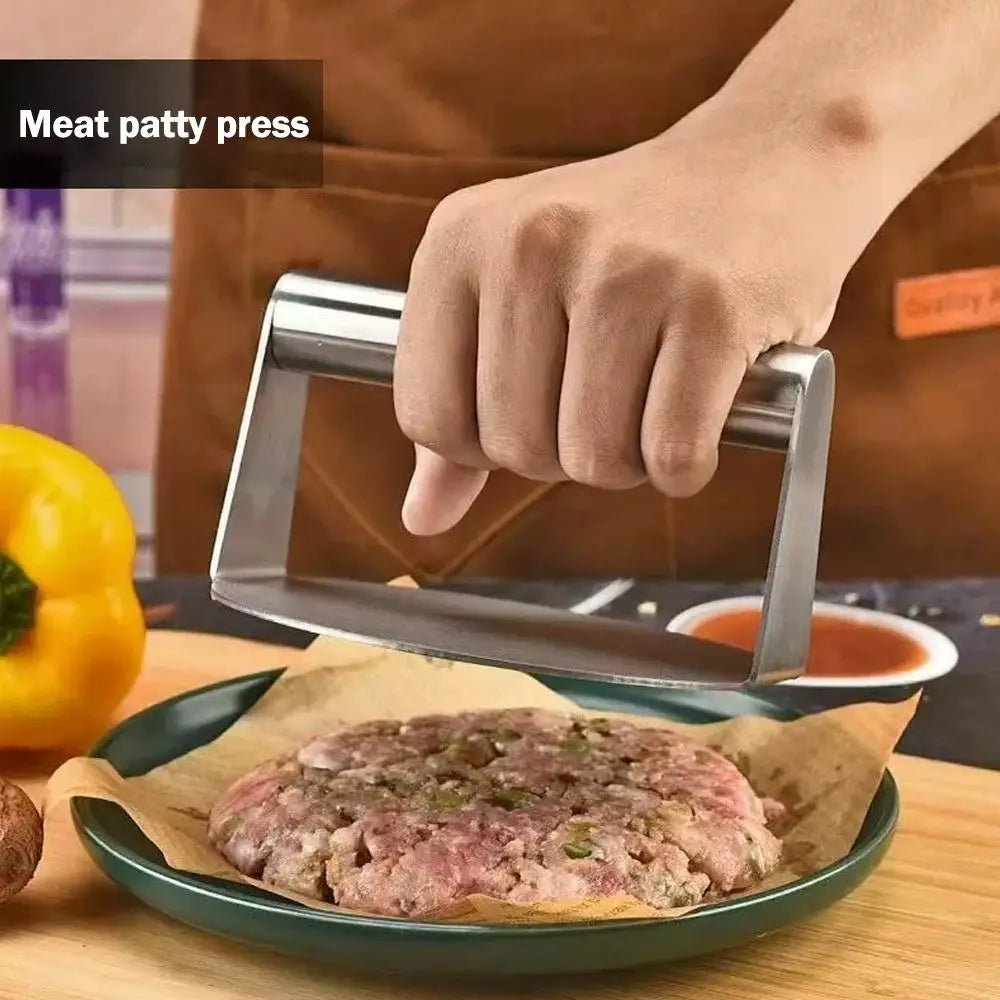 Tvarovač na hamburgery z prémiové nerezové oceli
