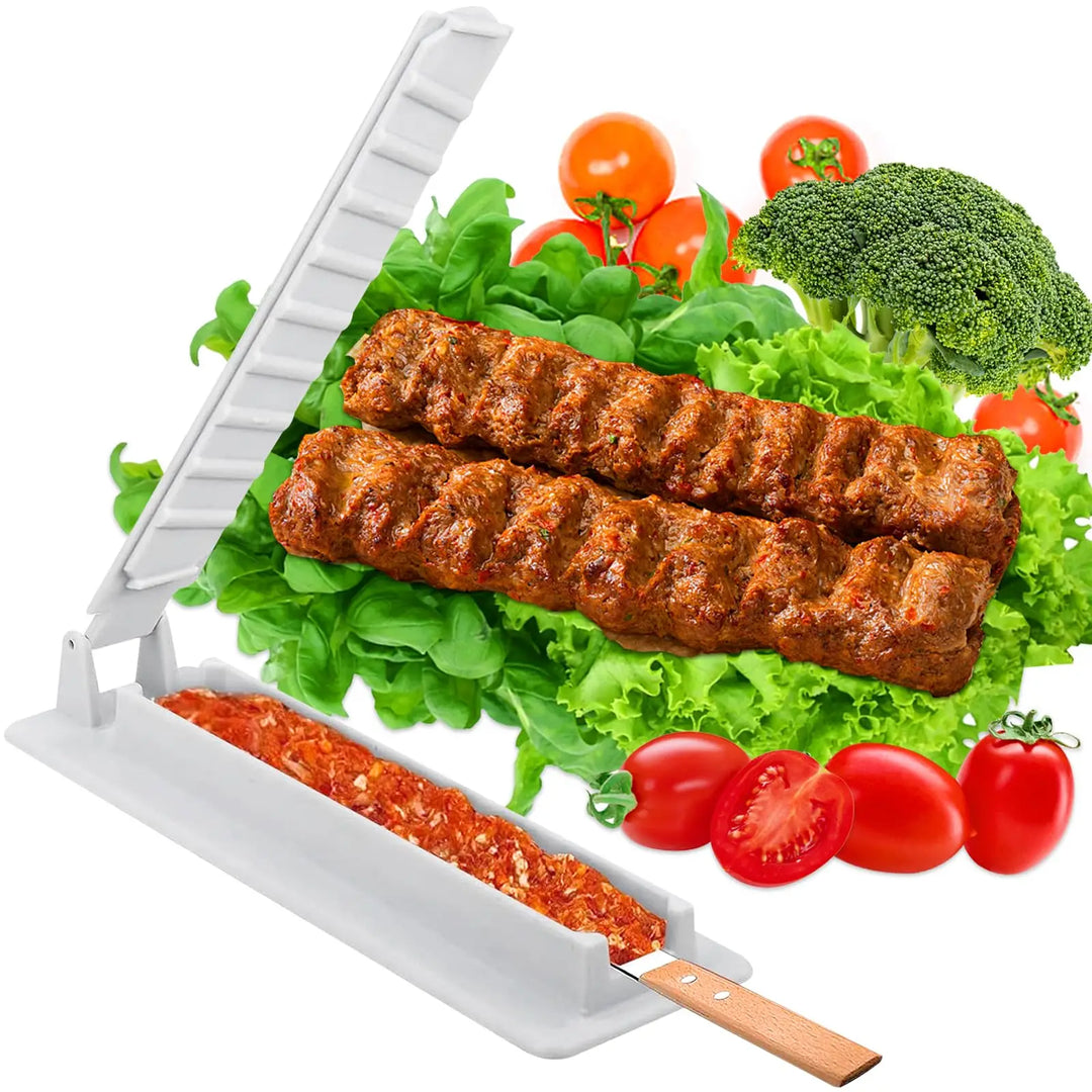 Forma na masové špízy, na jedno použití grilu