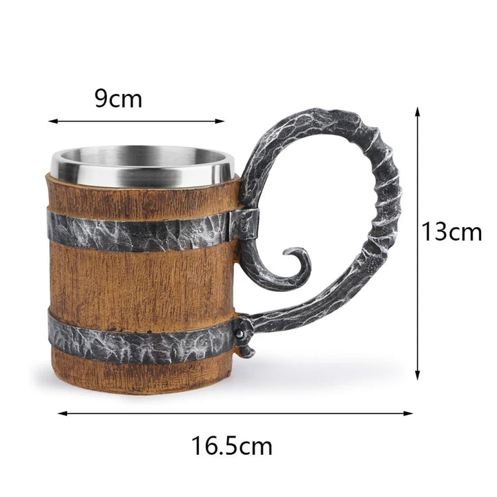 Korbílek Viking Dřevěný