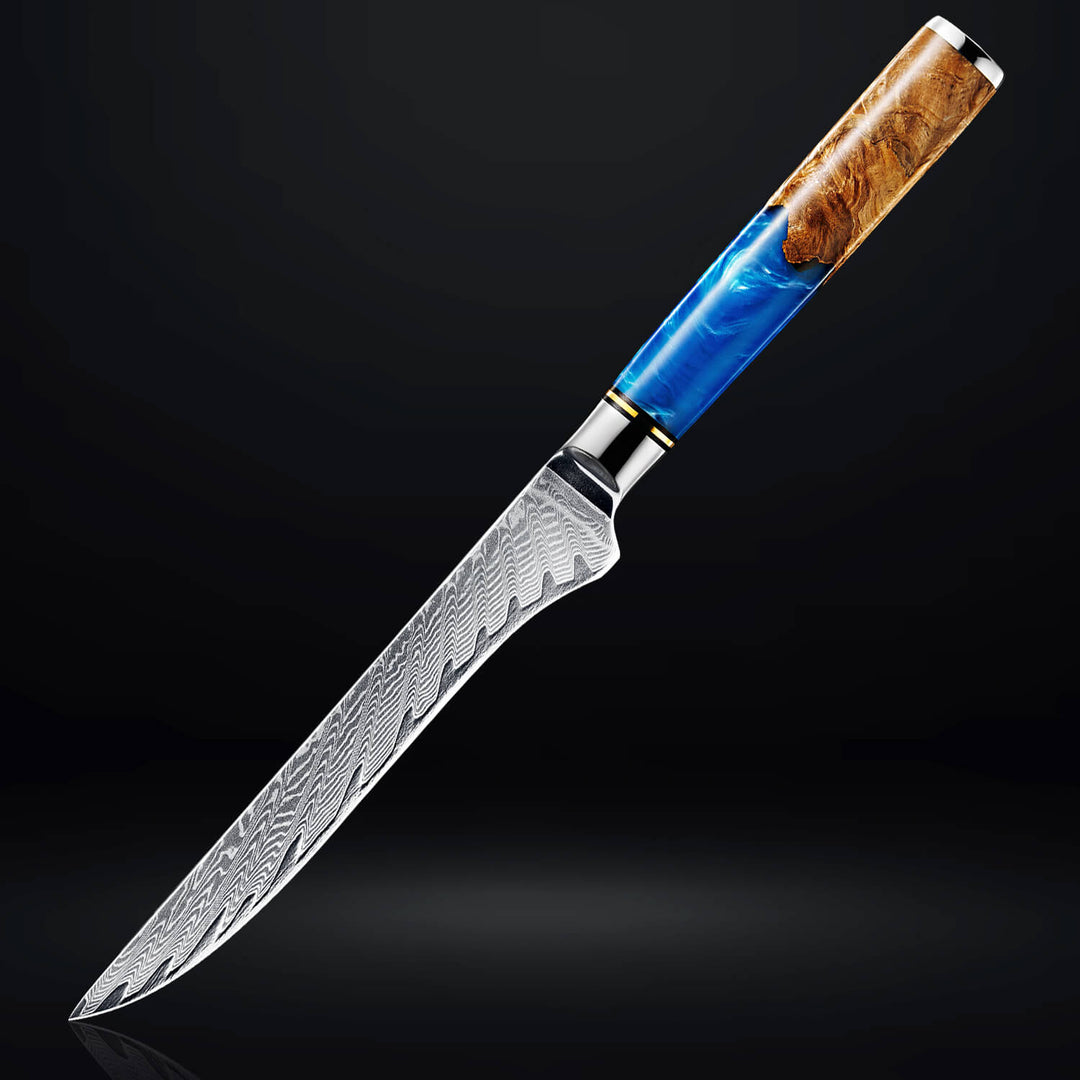 Kolekce Neptun — Sada 7 japonských damaškových nožů z oceli VG-10