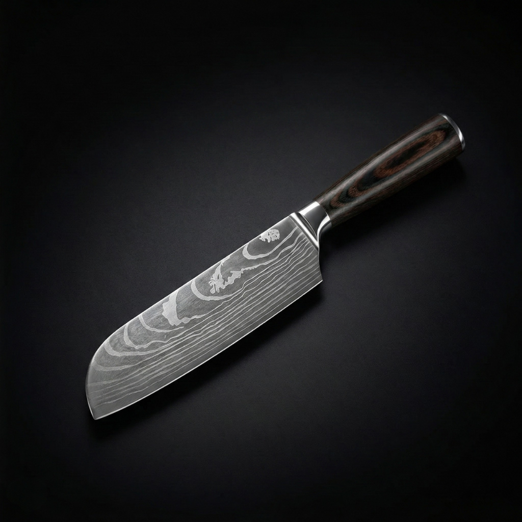 Santoku nůž s kompaktní čepelí 13 cm