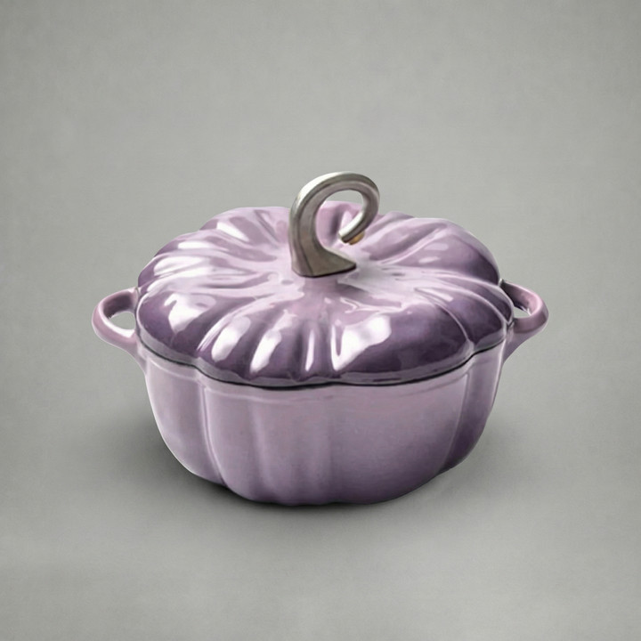 Smaltovaný litinový hrnec dýně