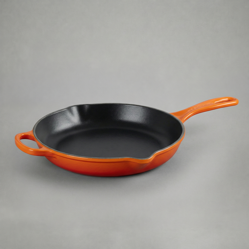 Smaltovaná litinová pánev