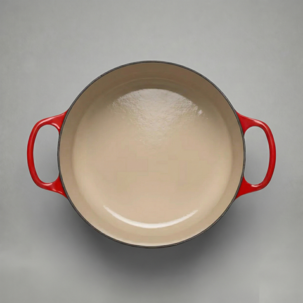 Smaltovaný litinový hrnec typu cocotte