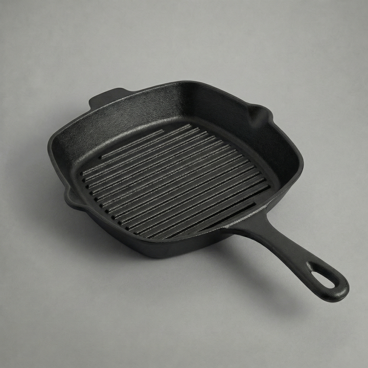 Litinová grilovací pánev