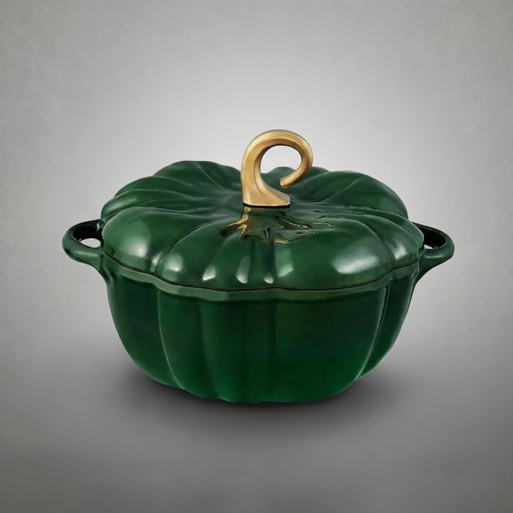 Smaltovaný litinový hrnec dýně