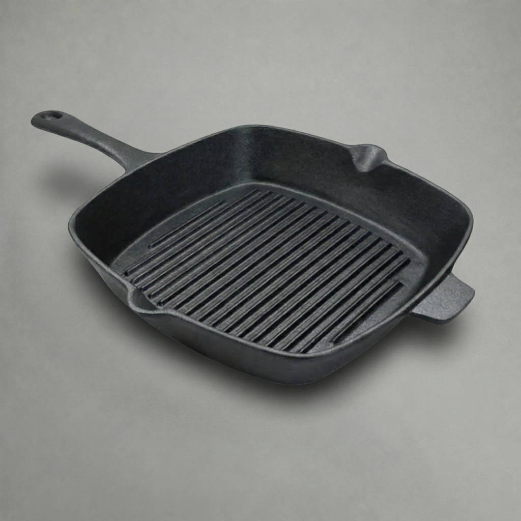 Litinová grilovací pánev