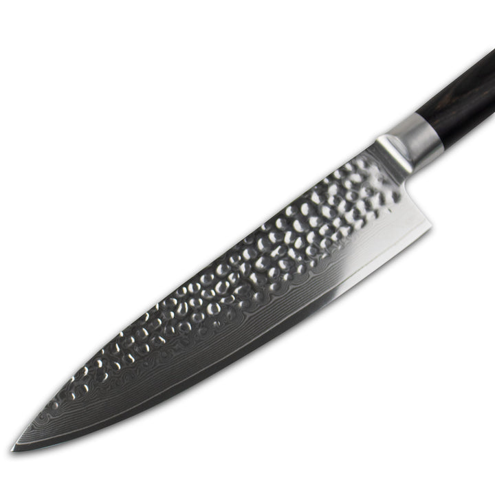 Kuchařský nůž Hammered Damascus BR 20 cm – precizní zpracování pro každou kuchyni