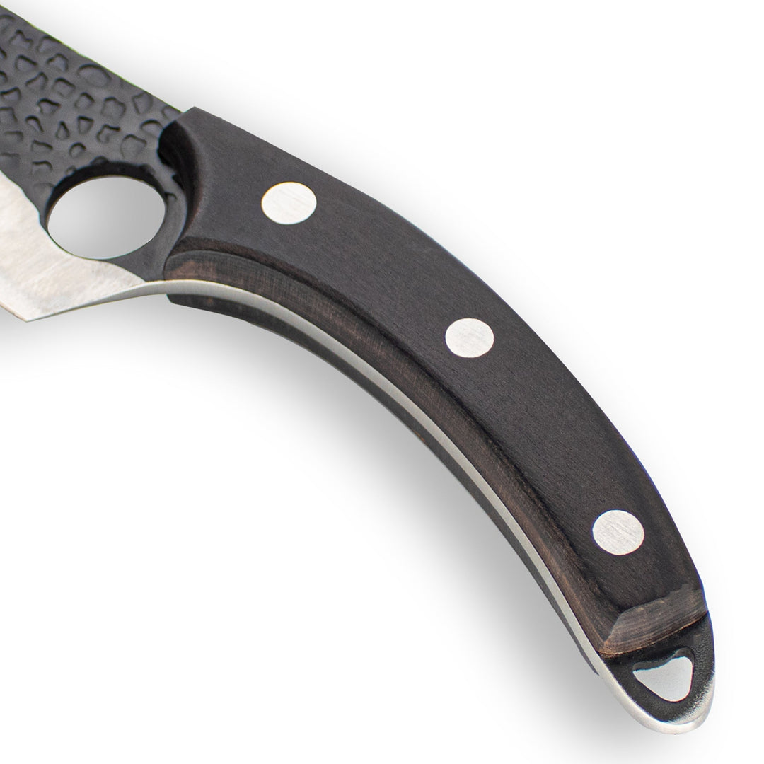 Kuchařský nůž Gladiator s pouzdrem 20 cm – černá edice
