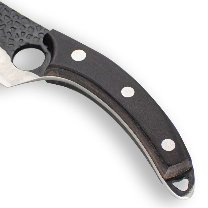 Kuchařský nůž Gladiator s pouzdrem 20 cm – černá edice