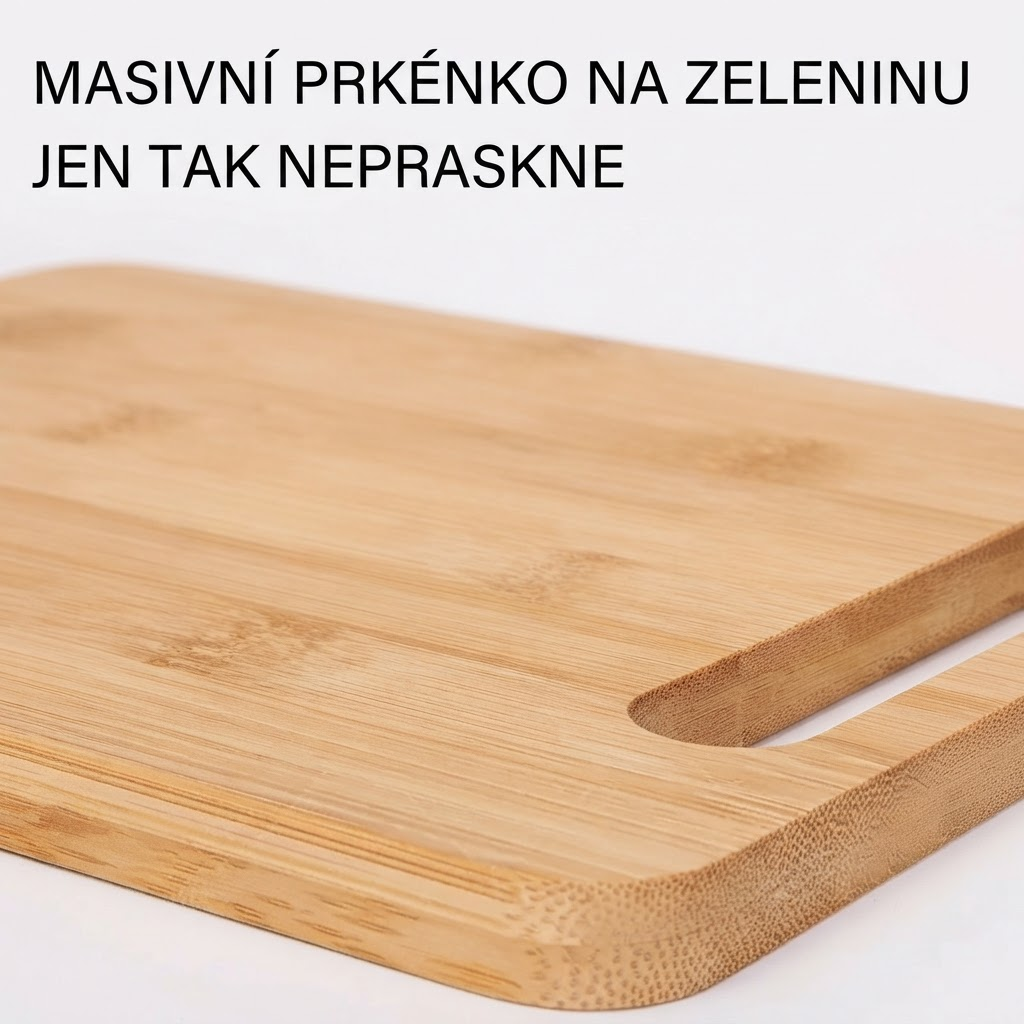 Bambusová prkénka na krájení – sada 3 kusů