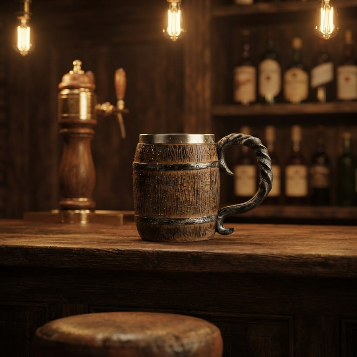 Korbílek Viking Dřevěný II