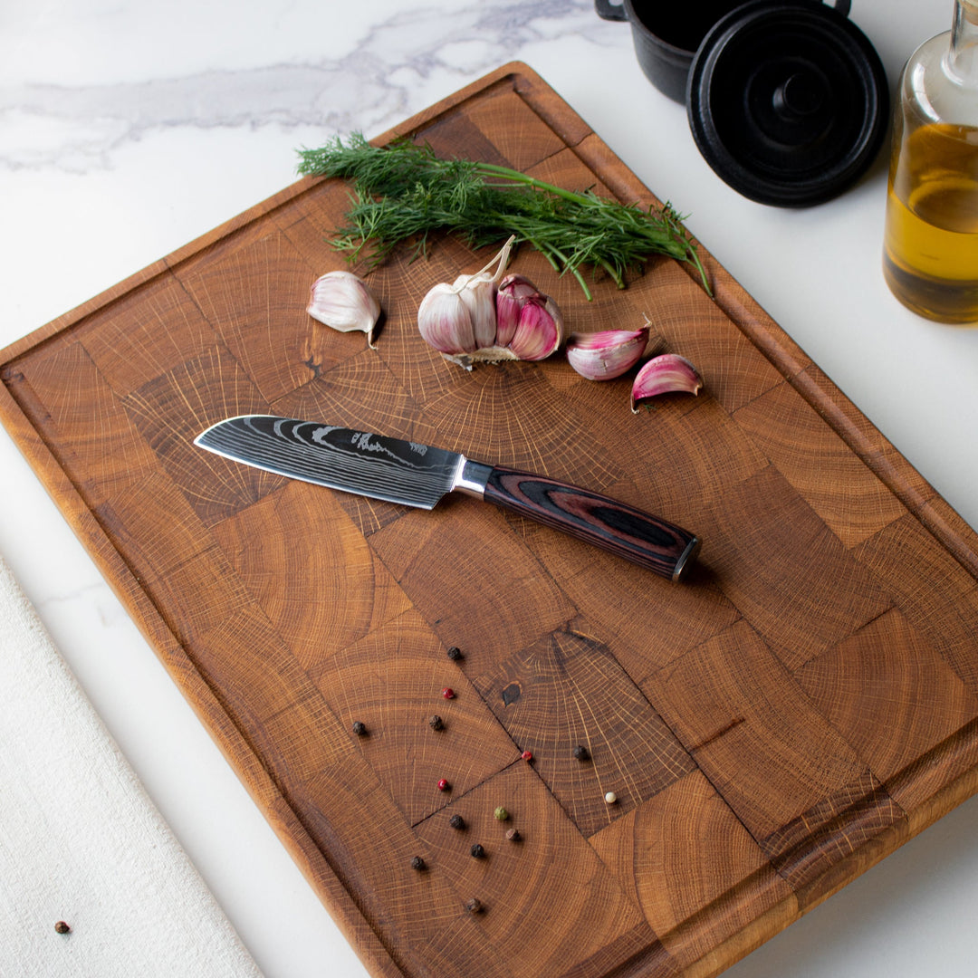 Santoku nůž s kompaktní čepelí 13 cm