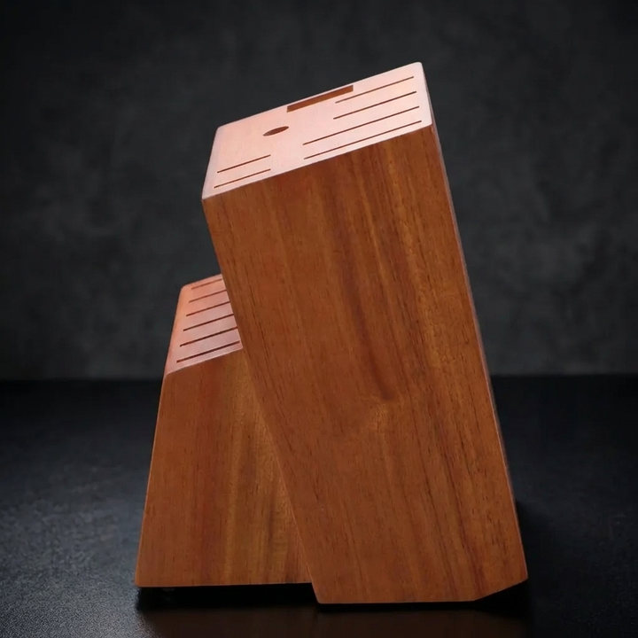 Imperiální blok na nože – bukové tvrdé dřevo, 14 slotů