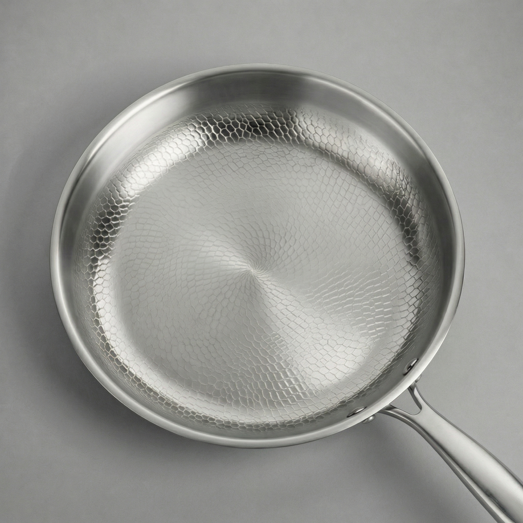 Opatrně kovaná titanová pánev