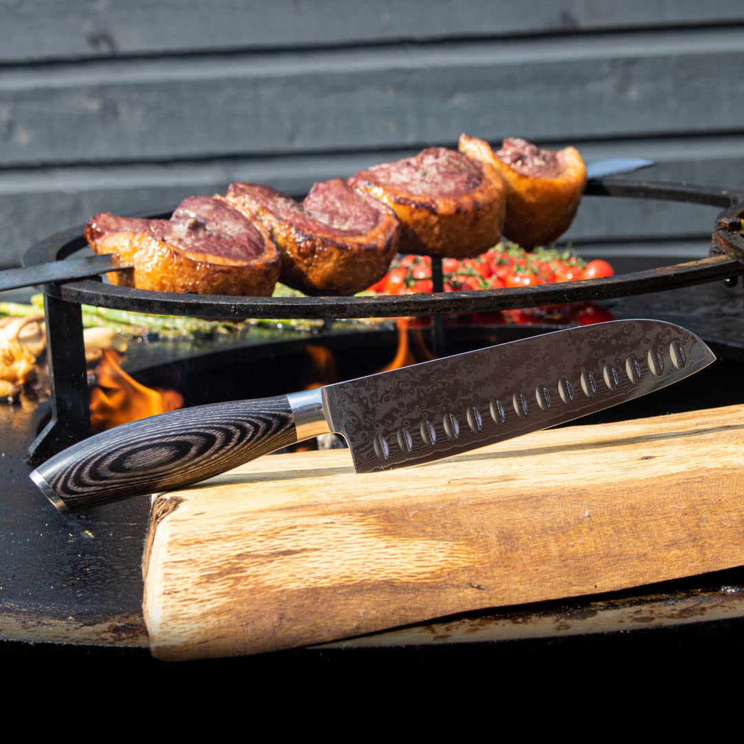 Santoku nůž s univerzální čepelí 18 cm